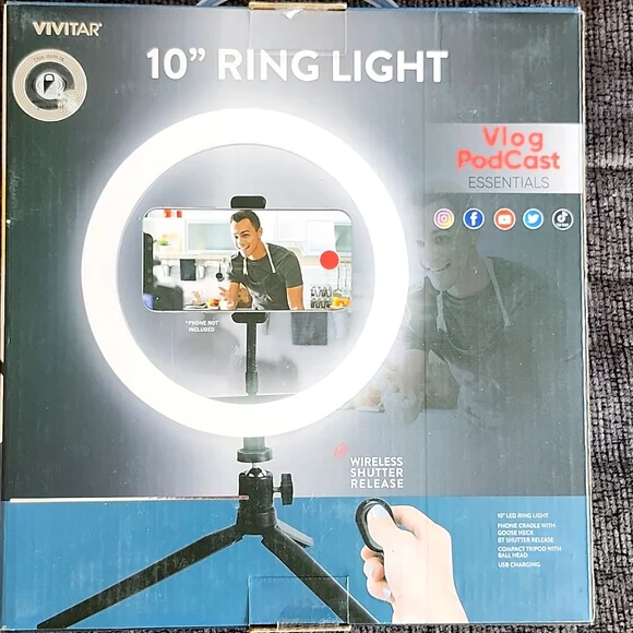 10 Inch Ring Light - Picture 1 of 2